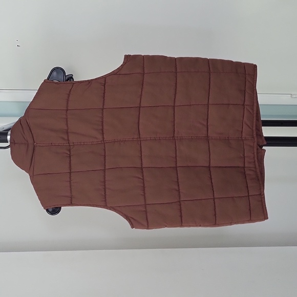 Thread & Supply Quilted Vest - Mocha - Picture 4 of 6